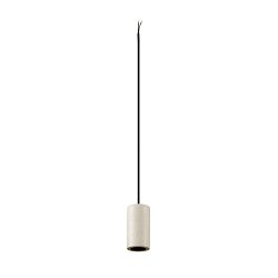 Obrázek pro produkt FITU PD E27, kámen, závěsné svítidlo, délka závěsu 500 cm, otevřená koncovka kabelu, 1 x max. 15 W, béžová - BIG WHITE (SLV)