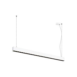 Obrázek pro produkt GLENOS® PRO závěsné svítidlo, 1, 2 m, DALI, UGR16, délka závěsu 210 cm, 3000K, 75°, bílé / černé - BIG WHITE (SLV)