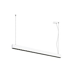 Obrázek pro produkt GLENOS® PRO závěsné svítidlo, 1, 2 m, DALI, UGR16, délka závěsu 210 cm, 4000K, 75°, bílá / černá - BIG WHITE (SLV)