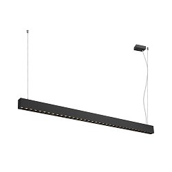Obrázek pro produkt GLENOS® PRO závěsné svítidlo, 1, 5 m, DALI, UGR16, délka závěsu 210 cm, 3000K, 75°, černá - BIG WHITE (SLV)