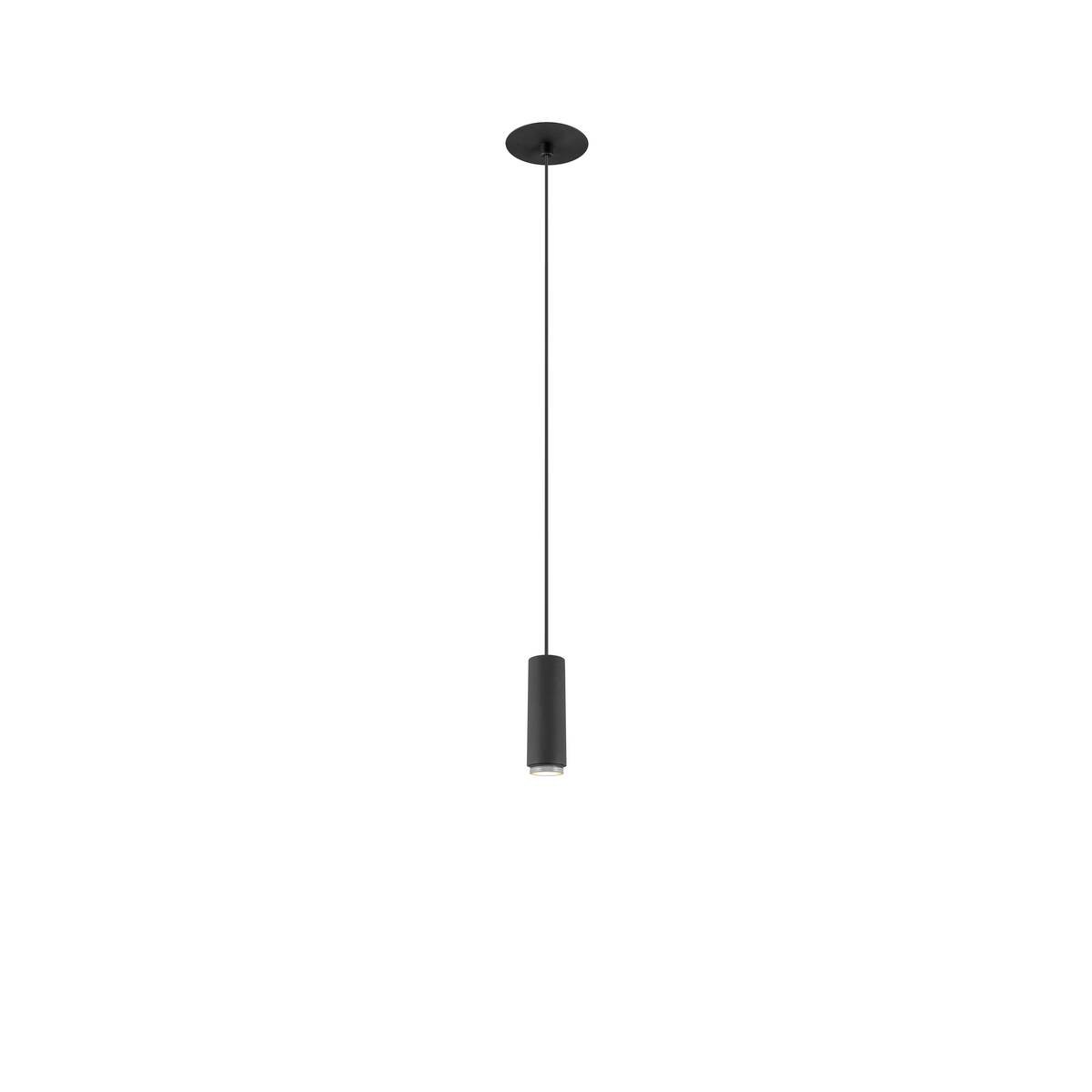 LA 1010286 LALU® závěsné svítidlo, patice LED, Mix&Match, stříška pro zapuštěnou montáž, délka závěsu 200 cm, 2700/3000 K, 40°, PHASE, černá - BIG WHITE (SLV)