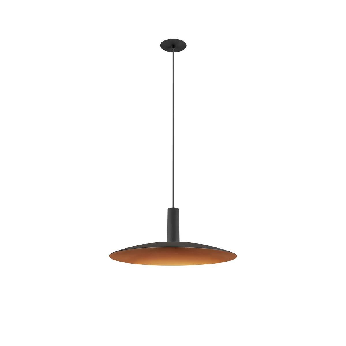 LA 1010794 LALU® SET závěsné svítidlo, LED základna, ELYPSE 33, PHASE, Zapuštěné, délka závěsu 200 cm, 2700/3000 K, 40°, černá - BIG WHITE (SLV)