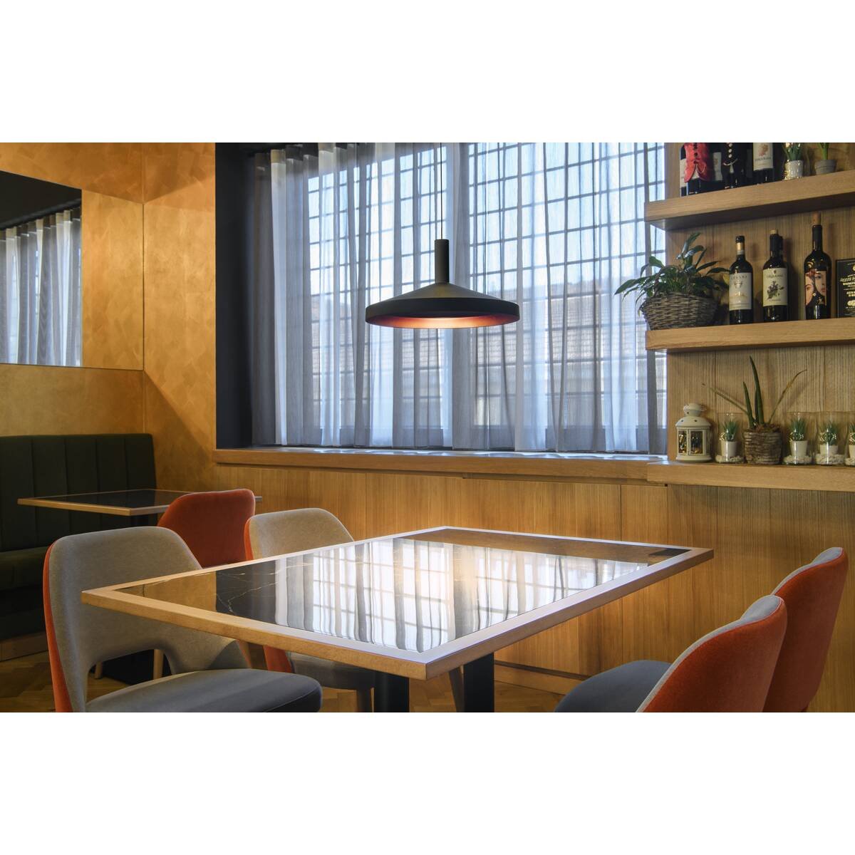 LA 1010791 LALU® SET závěsné svítidlo, LED základna, TETRA 36, PHASE, délka závěsu 200 cm, 2700/3000 K, 40°, černá - BIG WHITE (SLV) (obrázek 5)