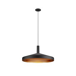 Obrázek pro produkt LALU® SET závěsné svítidlo, LED základna, TETRA 36, PHASE, Zapuštěné, délka závěsu 200 cm, 2700/3000 K, 40°, černá - BIG WHITE (SLV)