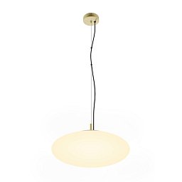 Obrázek pro produkt OLYPSO 50 závěsné svítidlo, E27, délka závěsu 400 cm, 1 x max. 40 W, zlatá - BIG WHITE (SLV)