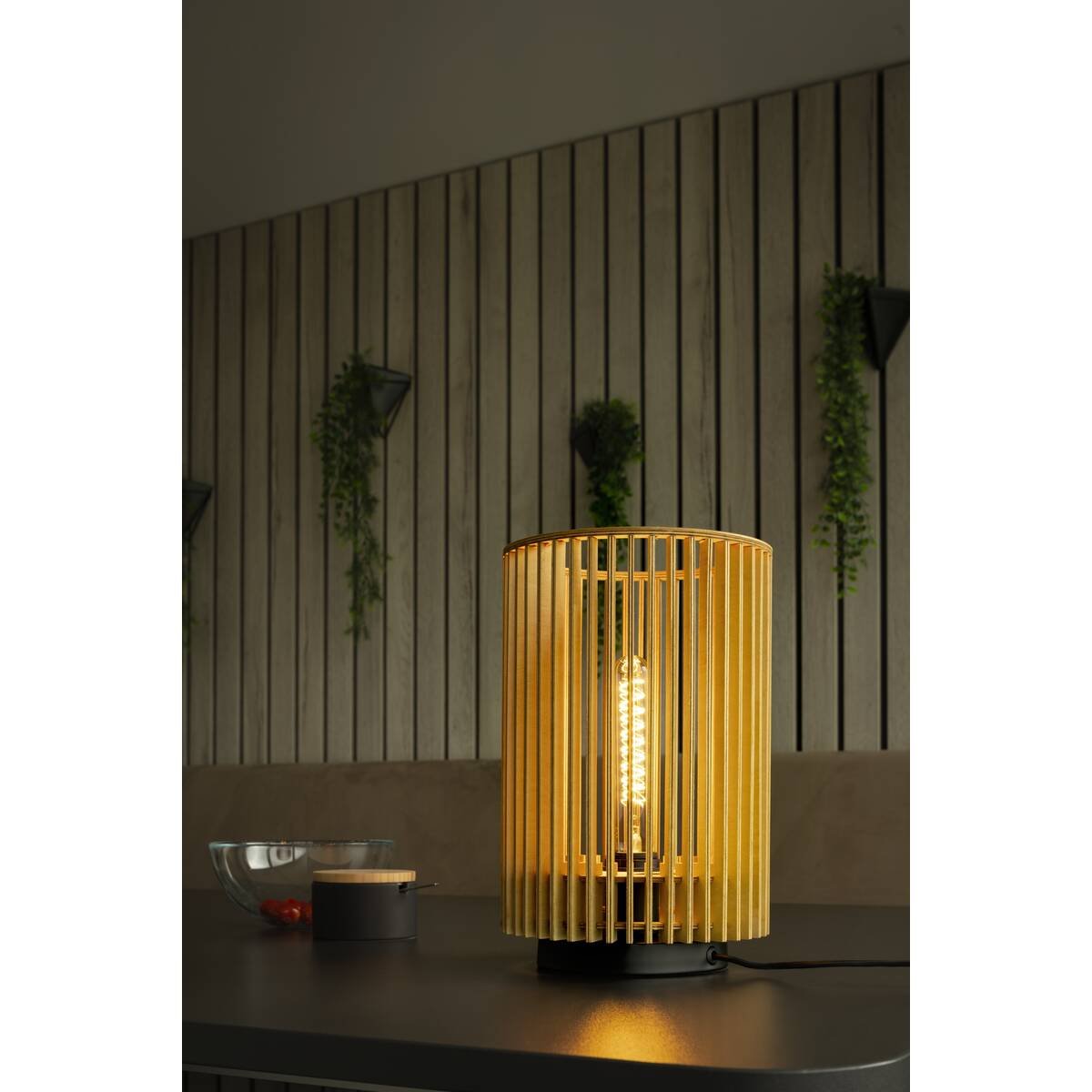 LA 1010402 WUD TL E27, stolní lampa, válcové, 1 x max. 40 W, přírodní - BIG WHITE (SLV) (obrázek 5)