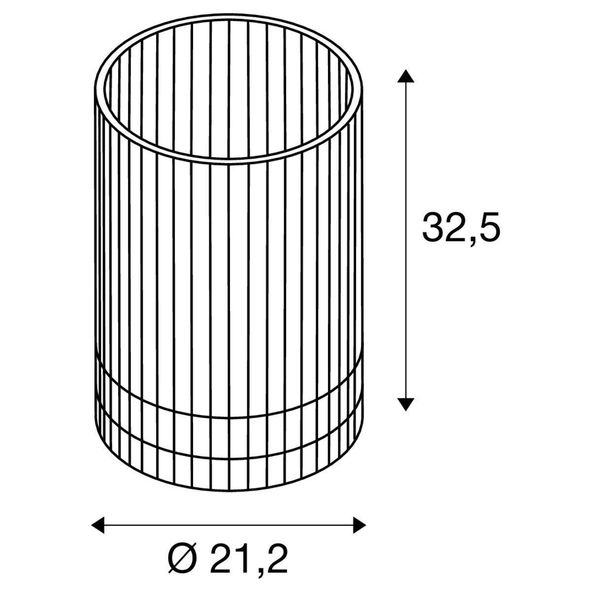 LA 1010402 WUD TL E27, stolní lampa, válcové, 1 x max. 40 W, přírodní - BIG WHITE (SLV) (obrázek 6)