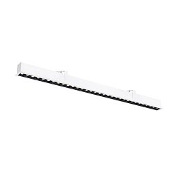 Obrázek pro produkt GLENOS® PRO Stropní vestavné svítidlo, 1, 2 m, DALI, UGR19, 3000K, 75°, IP20, bílé / černé - BIG WHITE (SLV)