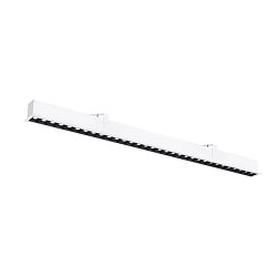 Obrázek pro produkt GLENOS® PRO Stropní vestavné svítidlo, 1, 2 m, DALI, UGR19, 4000K, 75°, IP20, bílé / černé - BIG WHITE (SLV)