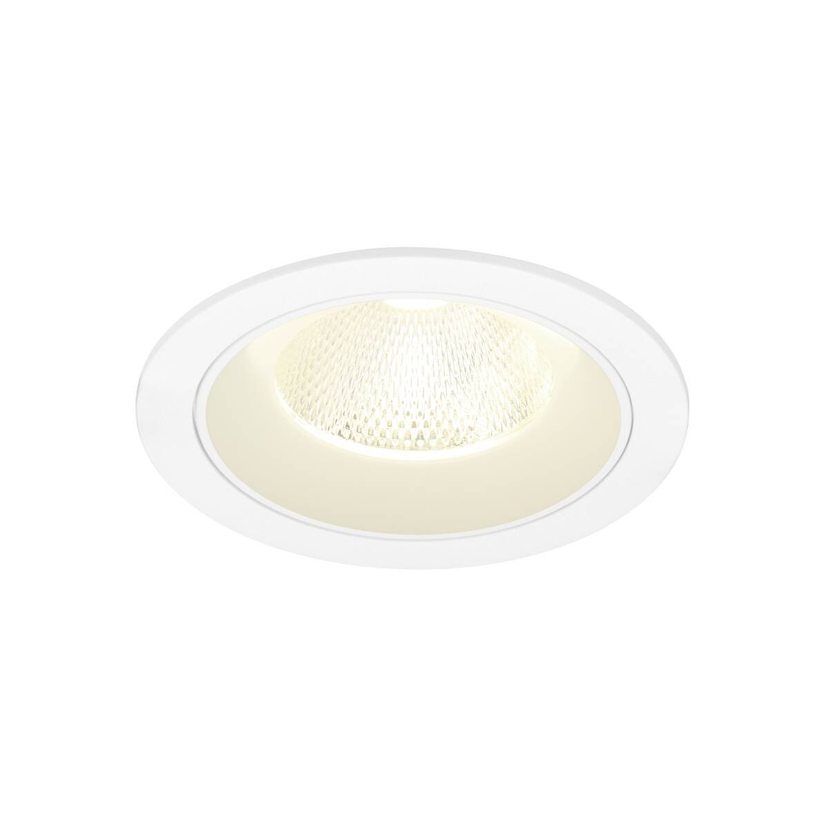 Levně LA 1009802 NUMINOS® L Stropní vestavné svítidlo, 4000 K, 20°, IP20, kulaté, bílé - BIG WHITE (SLV)