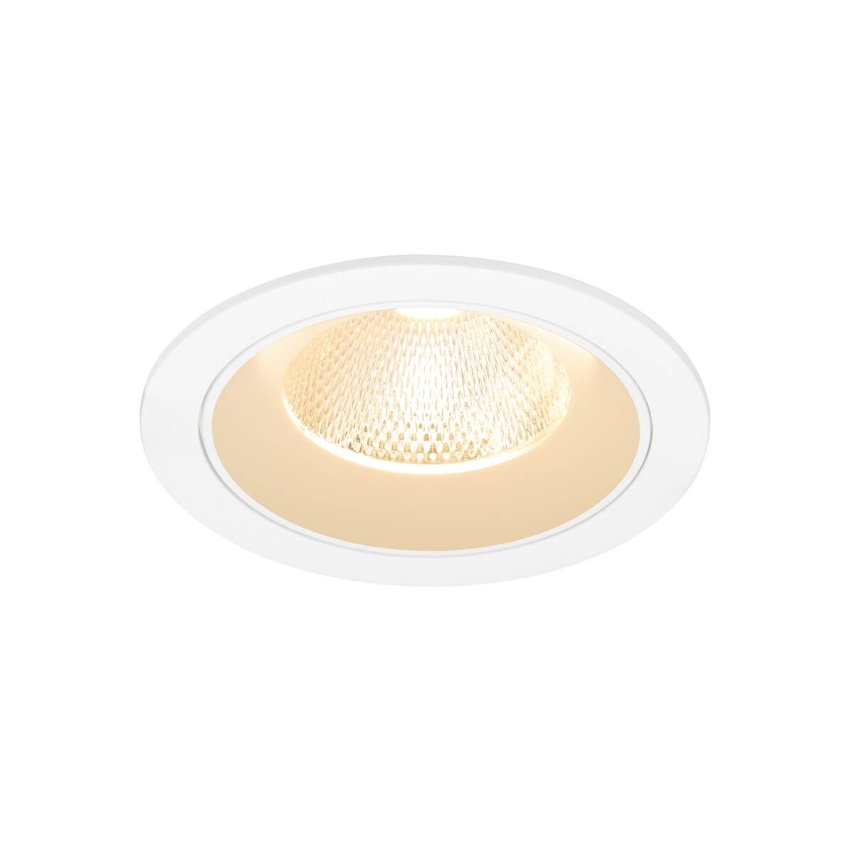 Levně LA 1009766 NUMINOS® L Stropní vestavné svítidlo, 2700 K, 20°, IP20, kulaté, bílé - BIG WHITE (SLV)