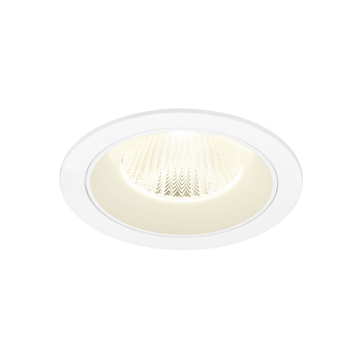 Levně LA 1009805 NUMINOS® L Stropní vestavné svítidlo, 4000 K, 40°, IP20, kulaté, bílé - BIG WHITE (SLV)