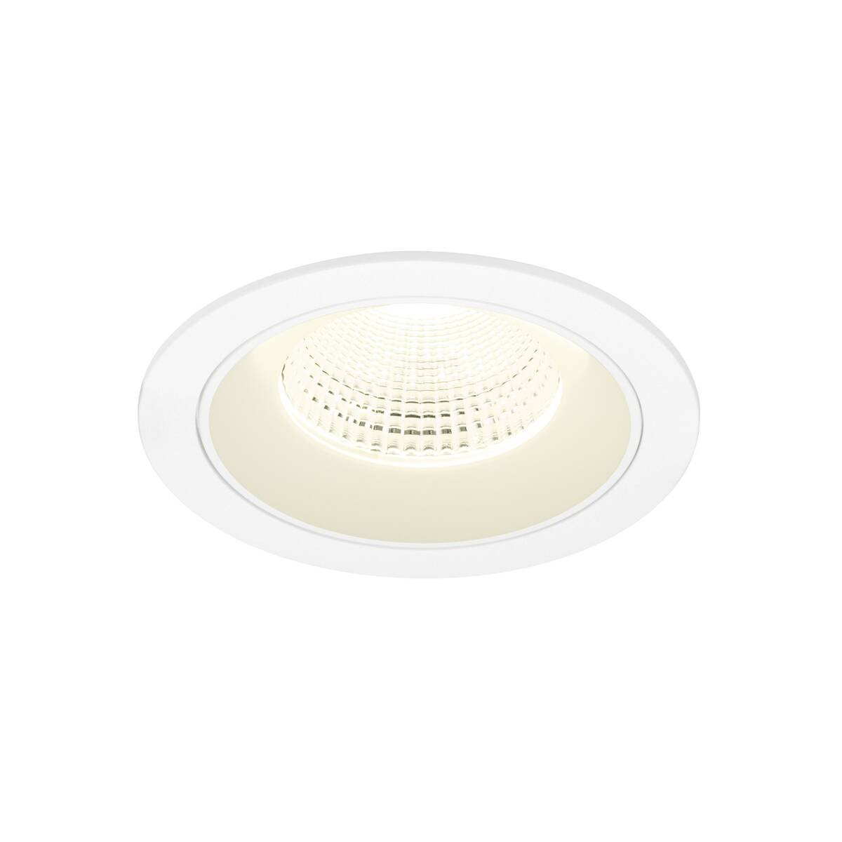 LA 1009808 NUMINOS® L Stropní vestavné svítidlo, 4000 K, 55°, IP20, kulaté, bílé - BIG WHITE (SLV)