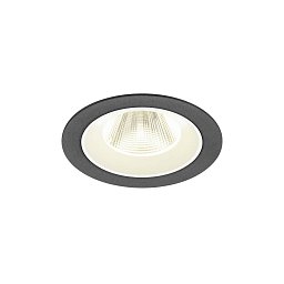 Obrázek pro produkt NUMINOS® M Stropní vestavné svítidlo, 4000 K, 20°, IP20, kulaté, černé / bílé - BIG WHITE (SLV)