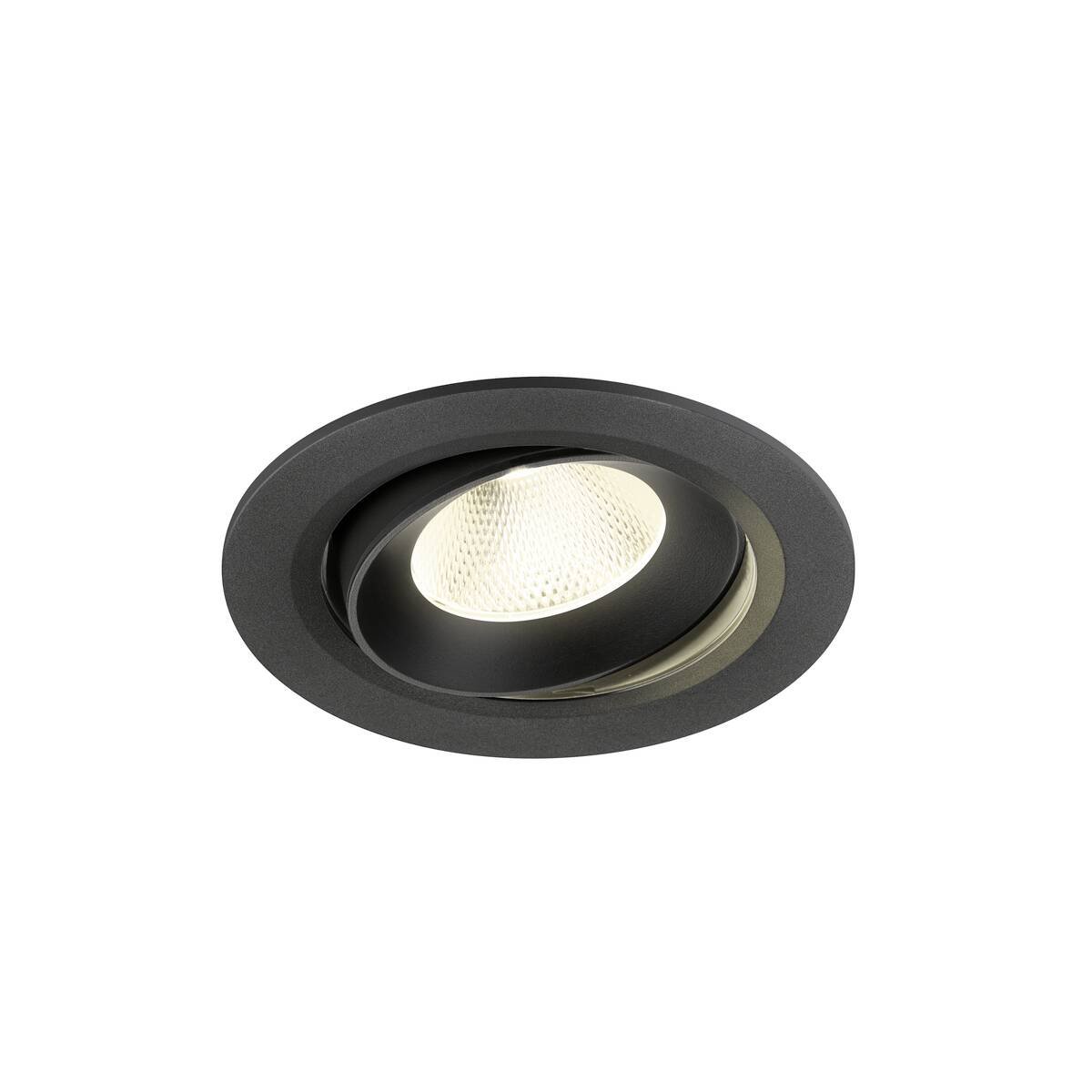 Levně LA 1009846 NUMINOS® MOVE L Stropní vestavné svítidlo, 4000 K, 20°, IP20, kulaté, černé - BIG WHITE (SLV)