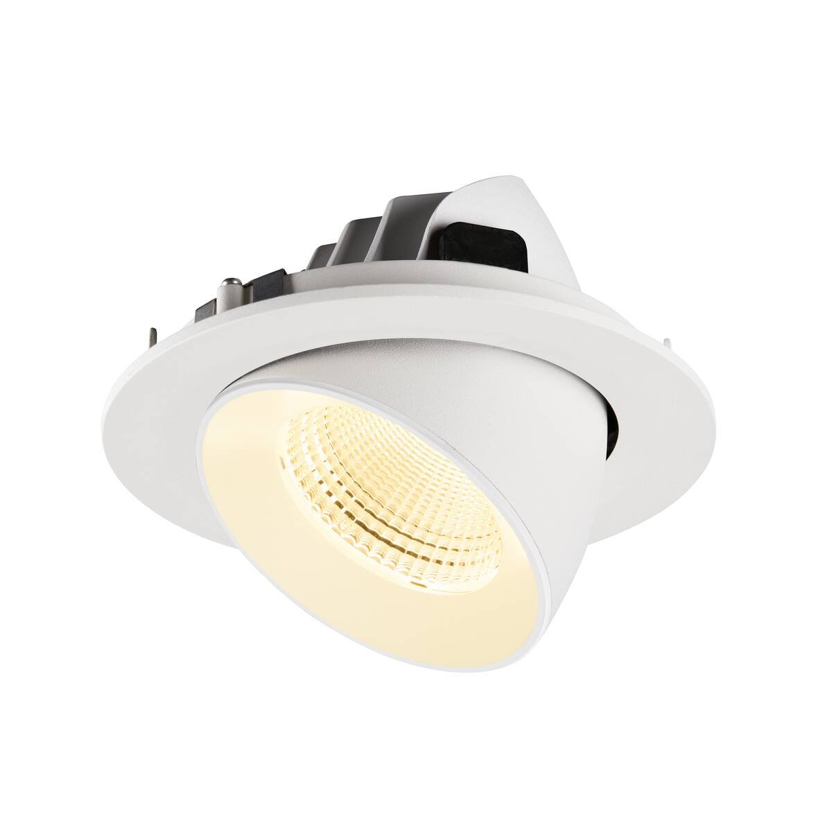 LA 1009737 NUMINOS® GIMBLE L Stropní vestavné svítidlo, 3000 K, 55°, IP20, kulaté, bílé - BIG WHITE (SLV) (obrázek 6)