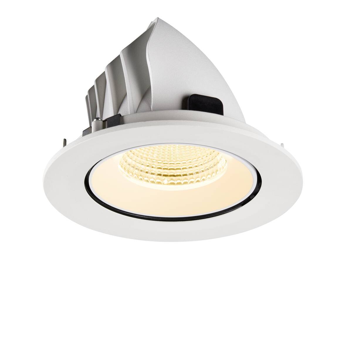 LA 1009737 NUMINOS® GIMBLE L Stropní vestavné svítidlo, 3000 K, 55°, IP20, kulaté, bílé - BIG WHITE (SLV) (obrázek 7)