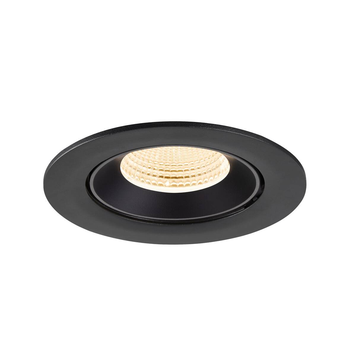 LA 1009709 NUMINOS® GIMBLE L Stropní vestavné svítidlo, 2700 K, 55°, IP20, kulaté, černé - BIG WHITE (SLV) (obrázek 4)