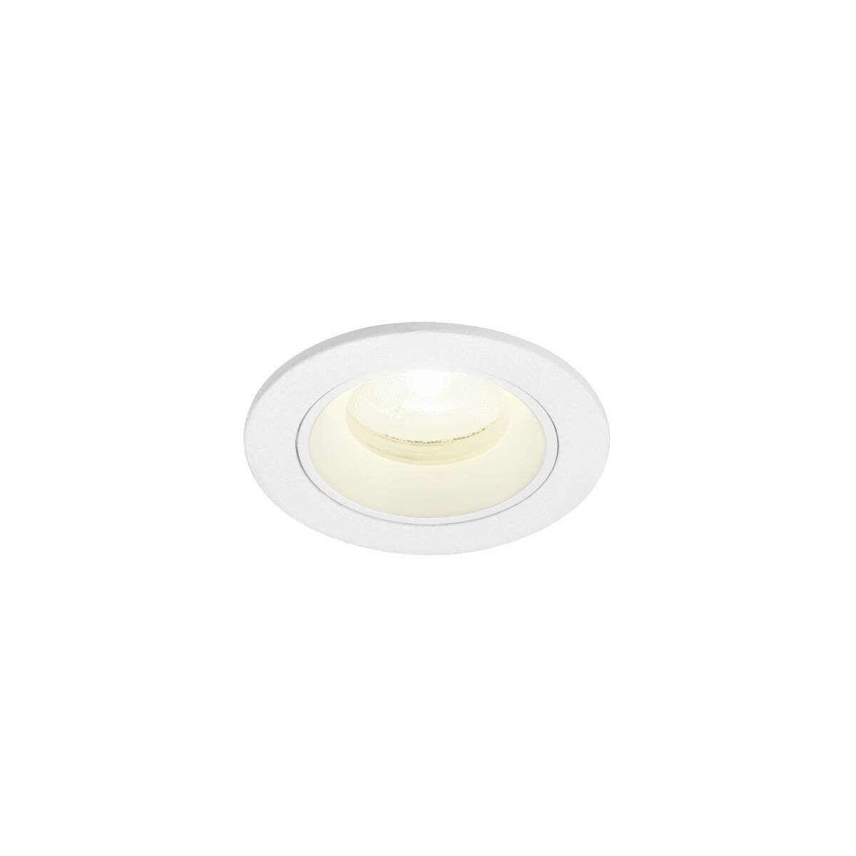 Levně LA 1009317 NUMINOS® XS Stropní vestavné svítidlo, 4000 K, 20°, IP20, kulaté, bílé - BIG WHITE (SLV)