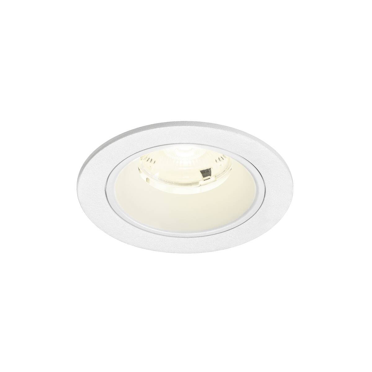 LA 1009479 NUMINOS® S Stropní vestavné svítidlo, 4000 K, 20°, IP20, kulaté, bílé - BIG WHITE (SLV)