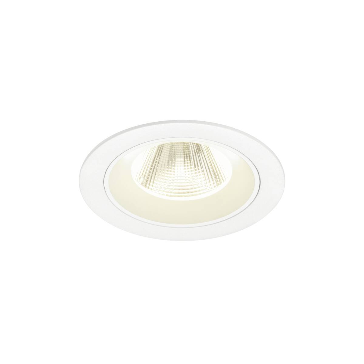 Levně LA 1009641 NUMINOS® M Stropní vestavné svítidlo, 4000 K, 20°, IP20, kulaté, bílé - BIG WHITE (SLV)
