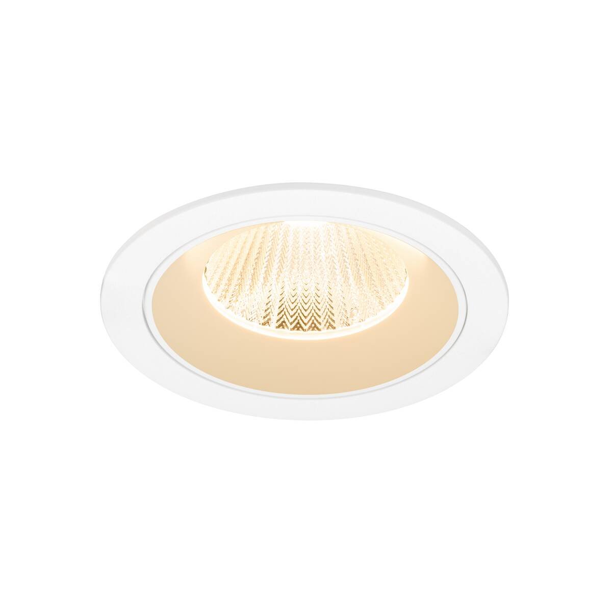 LA 1009769 NUMINOS® L Stropní vestavné svítidlo, 2700 K, 40°, IP20, kulaté, bílé - BIG WHITE (SLV)