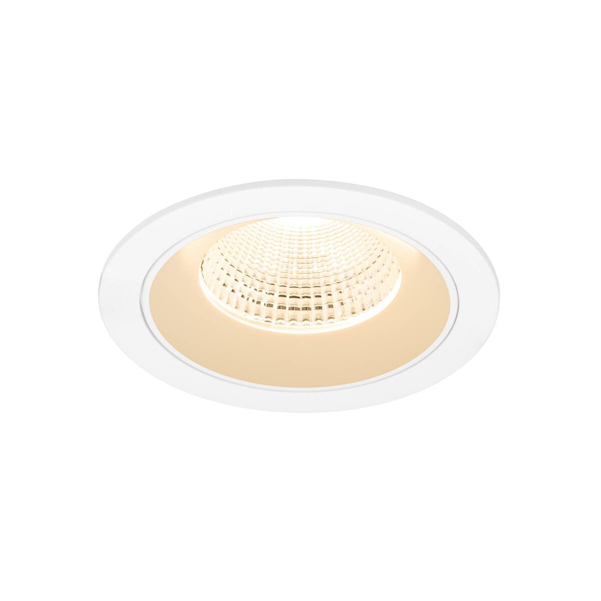 Levně LA 1009772 NUMINOS® L Stropní vestavné svítidlo, 2700 K, 55°, IP20, kulaté, bílé - BIG WHITE (SLV)