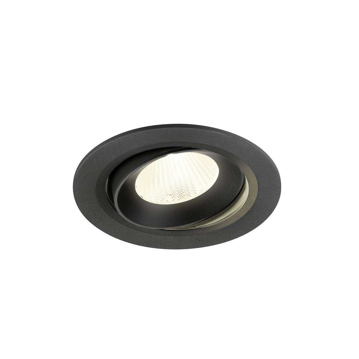 Levně LA 1009849 NUMINOS® MOVE L Stropní vestavné svítidlo, 4000 K, 40°, IP20, kulaté, černé - BIG WHITE (SLV)