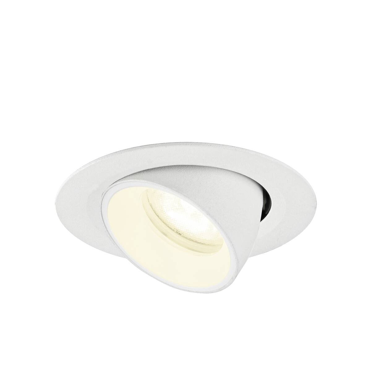 LA 1010078 NUMINOS® GIMBLE XS Stropní vestavné svítidlo, 4000 K, 55°, IP20, kulaté, bílé - BIG WHITE (SLV) (obrázek 3)
