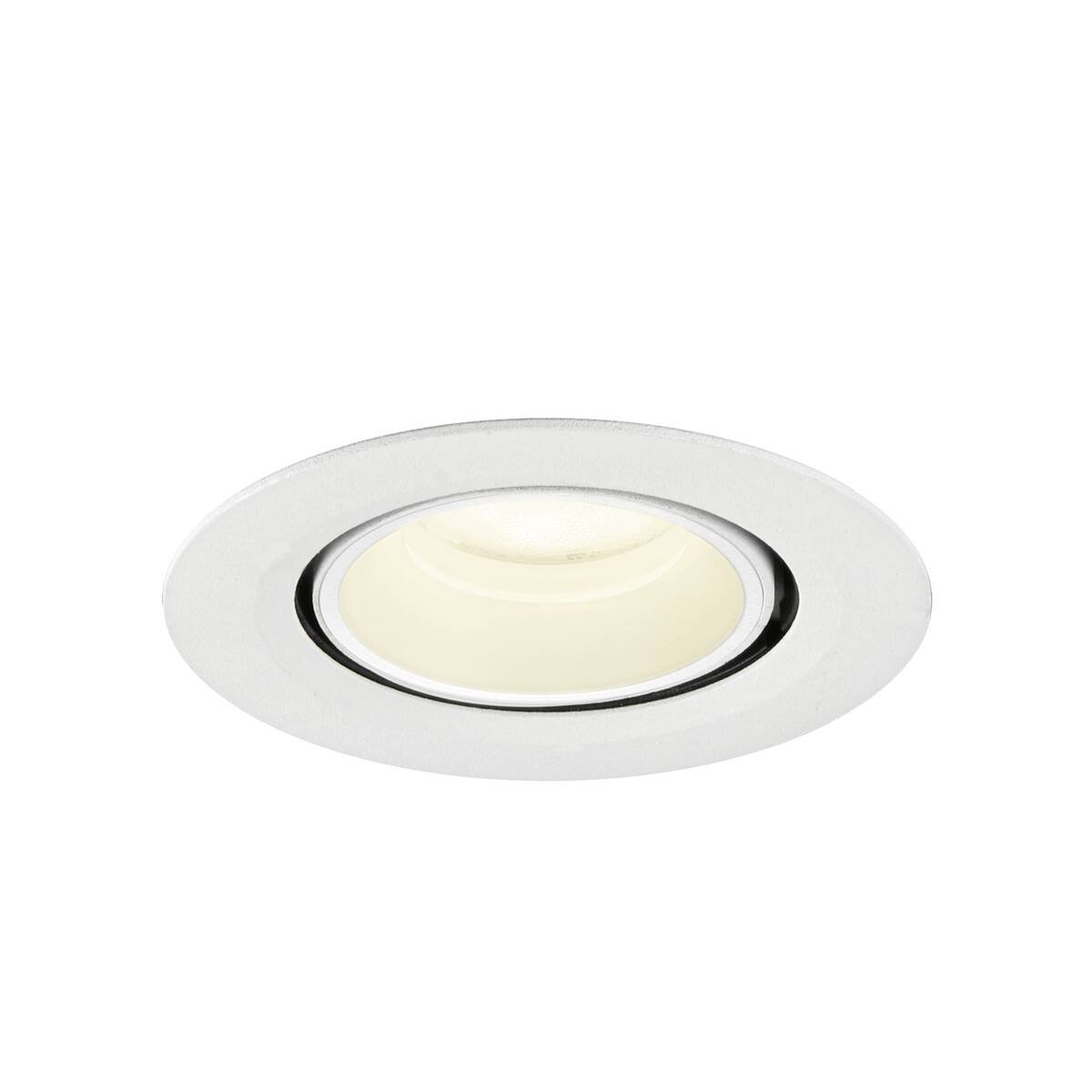 LA 1010078 NUMINOS® GIMBLE XS Stropní vestavné svítidlo, 4000 K, 55°, IP20, kulaté, bílé - BIG WHITE (SLV) (obrázek 4)