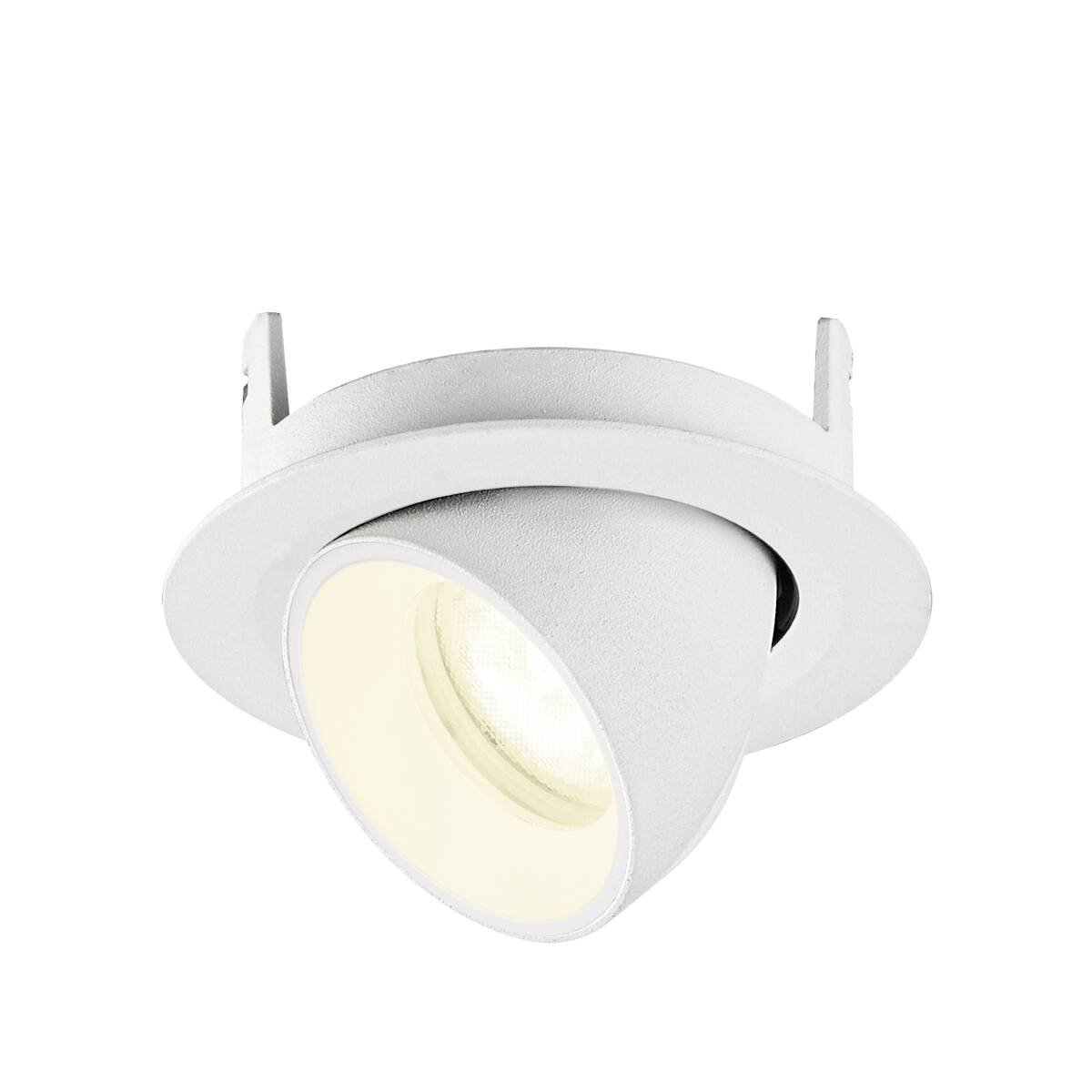 LA 1010078 NUMINOS® GIMBLE XS Stropní vestavné svítidlo, 4000 K, 55°, IP20, kulaté, bílé - BIG WHITE (SLV) (obrázek 5)