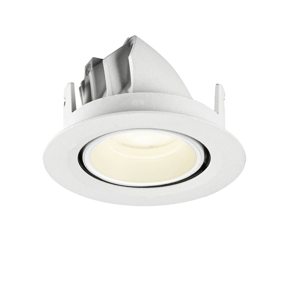LA 1010078 NUMINOS® GIMBLE XS Stropní vestavné svítidlo, 4000 K, 55°, IP20, kulaté, bílé - BIG WHITE (SLV) (obrázek 7)