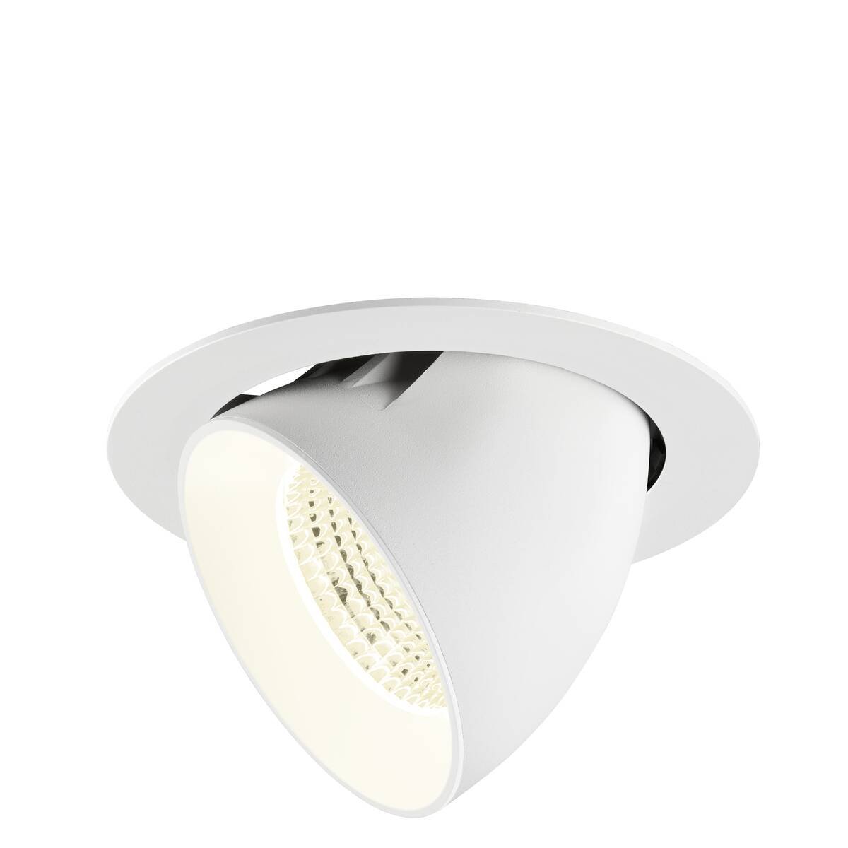 Levně LA 1009916 NUMINOS® GIMBLE XL Stropní vestavné svítidlo, 4000 K, 55°, bílé - BIG WHITE (SLV)
