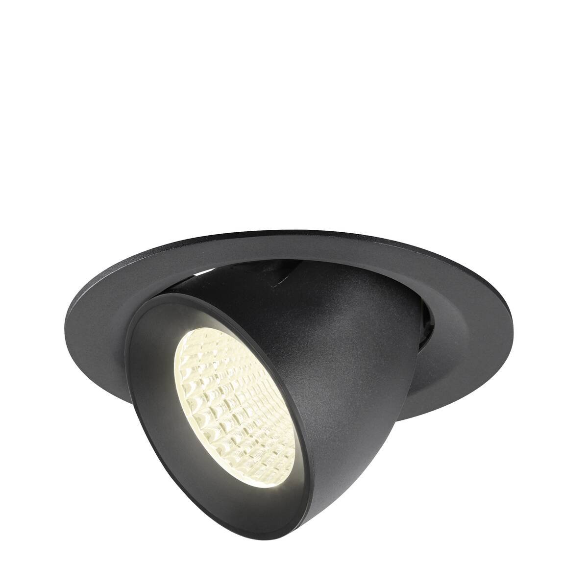 Levně LA 1009583 NUMINOS® GIMBLE M Stropní vestavné svítidlo, 4000 K, 55°, černé - BIG WHITE (SLV)