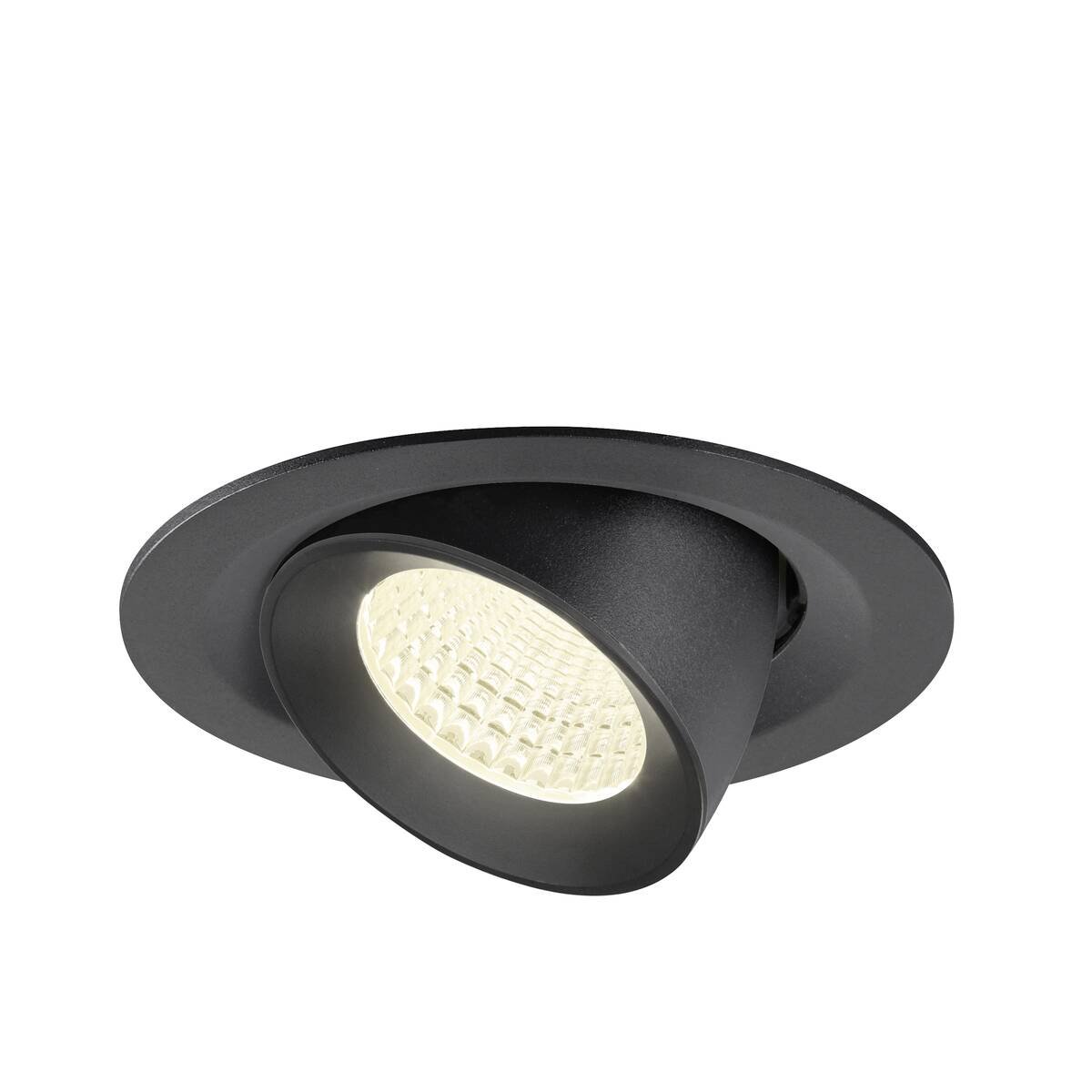 LA 1009583 NUMINOS® GIMBLE M Stropní vestavné svítidlo, 4000 K, 55°, černé - BIG WHITE (SLV) (obrázek 3)