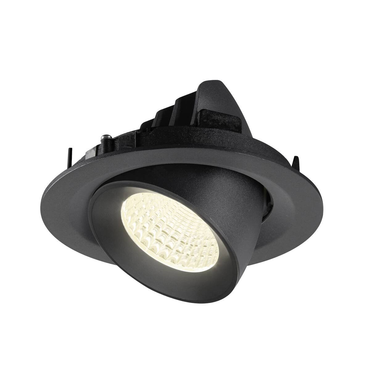 LA 1009583 NUMINOS® GIMBLE M Stropní vestavné svítidlo, 4000 K, 55°, černé - BIG WHITE (SLV) (obrázek 6)