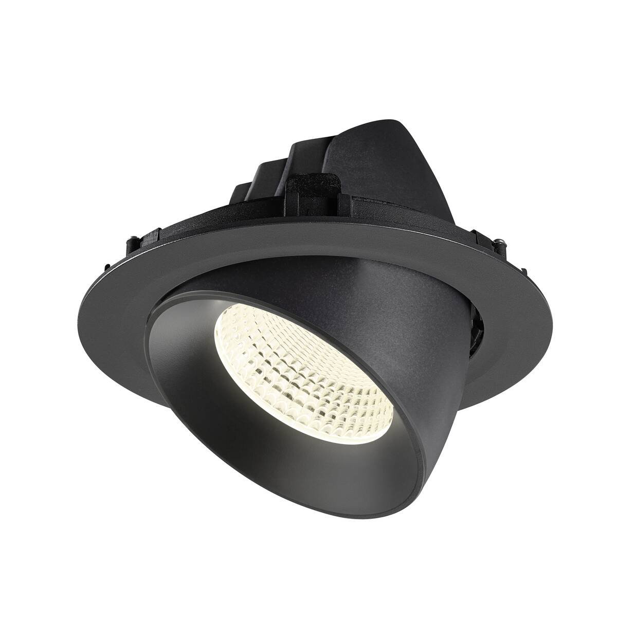 LA 1009906 NUMINOS® GIMBLE XL Stropní vestavné svítidlo, 4000 K, 55°, černá - BIG WHITE (SLV) (obrázek 6)