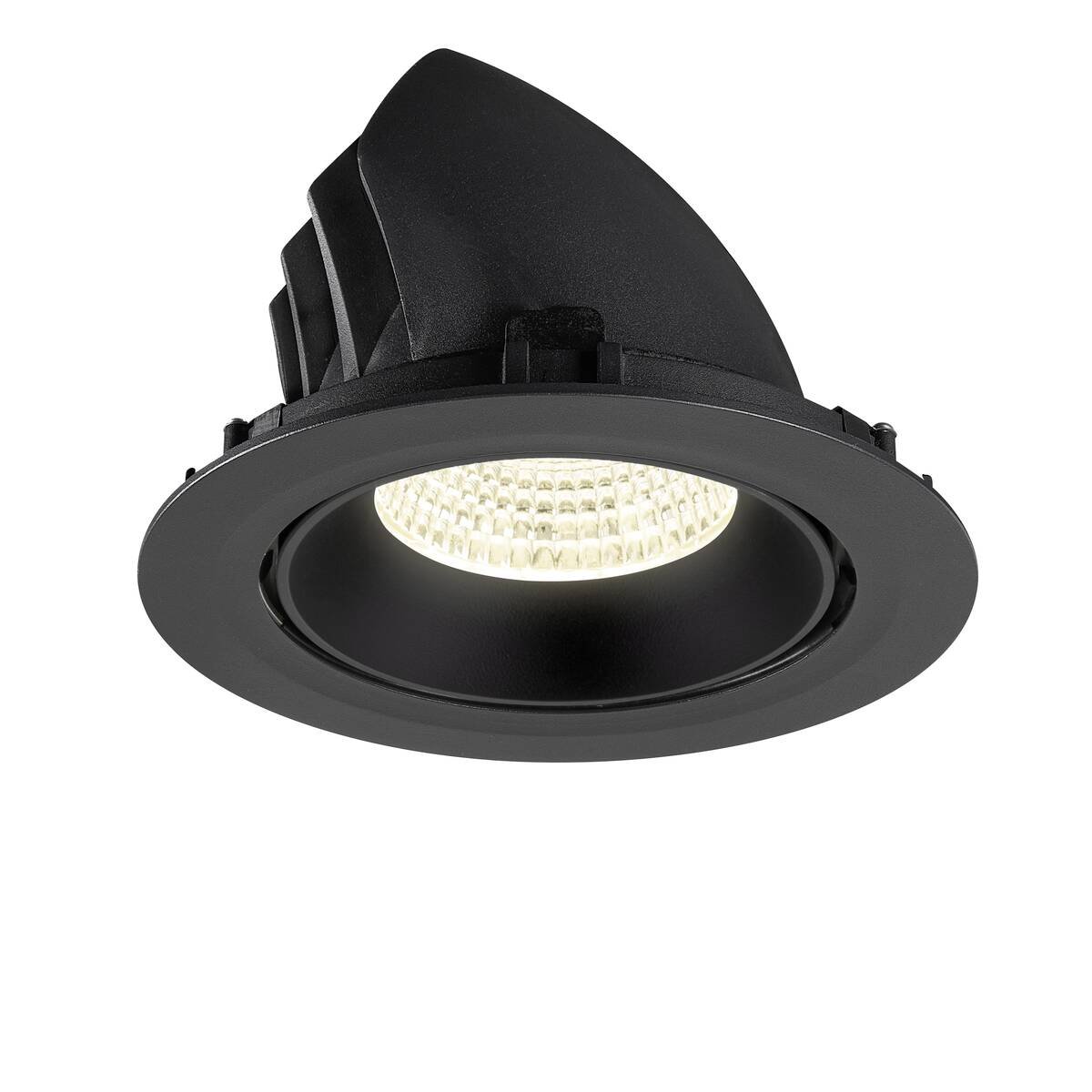 LA 1009906 NUMINOS® GIMBLE XL Stropní vestavné svítidlo, 4000 K, 55°, černá - BIG WHITE (SLV) (obrázek 7)