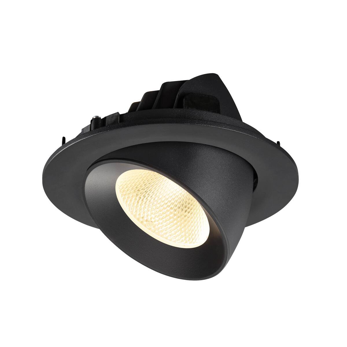 LA 1009721 NUMINOS® GIMBLE L Stropní vestavné svítidlo, 3000 K, 20°, IP20, kulaté, černé - BIG WHITE (SLV) (obrázek 6)