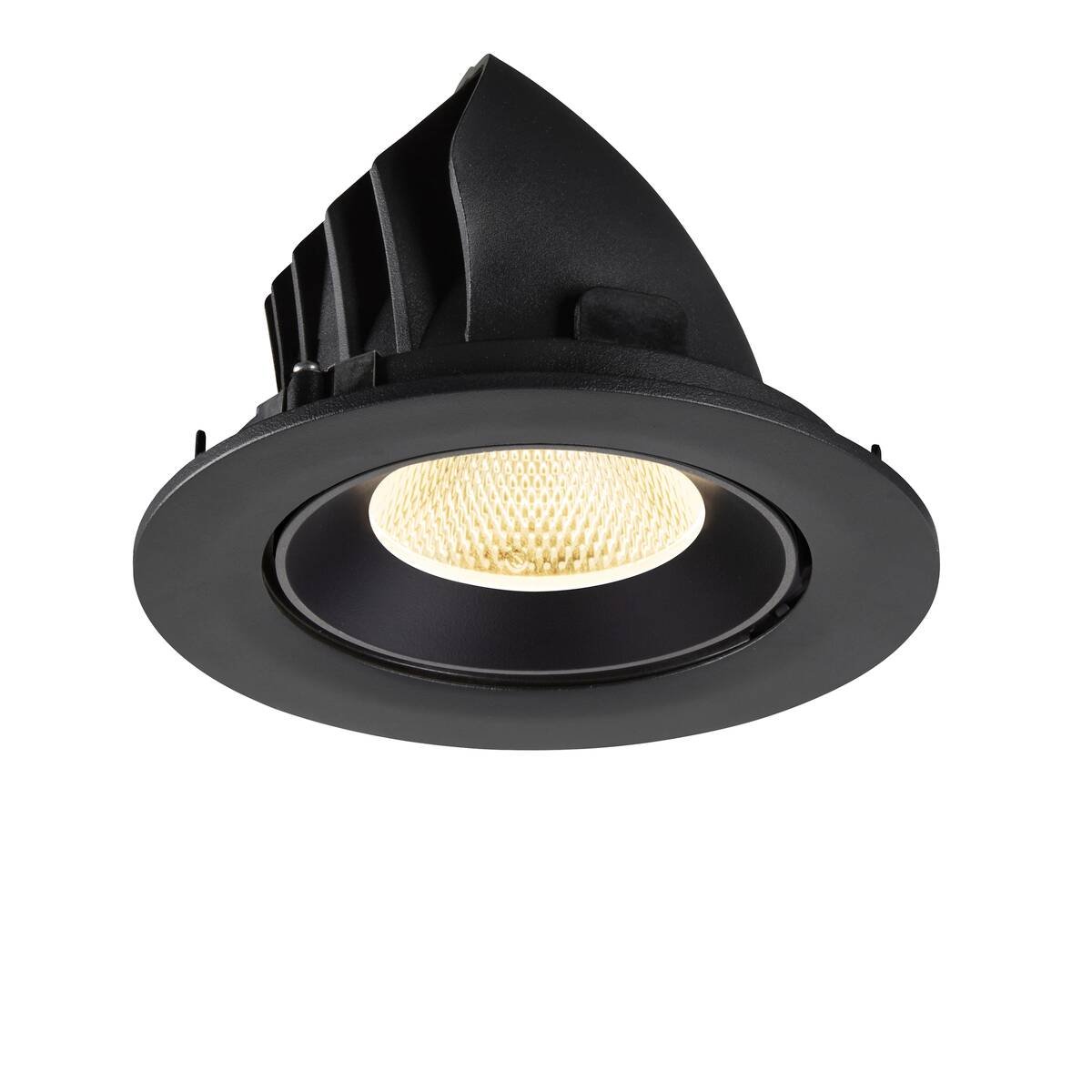 LA 1009721 NUMINOS® GIMBLE L Stropní vestavné svítidlo, 3000 K, 20°, IP20, kulaté, černé - BIG WHITE (SLV) (obrázek 7)