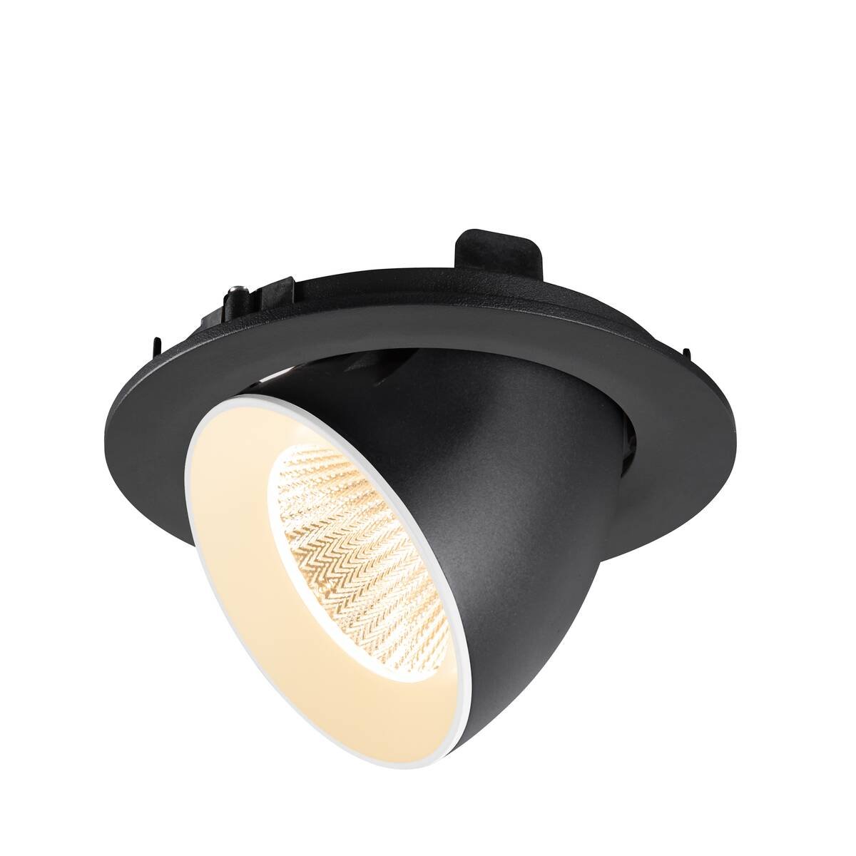 LA 1009707 NUMINOS® GIMBLE L Stropní vestavné svítidlo, 2700 K, 40°, IP20, kulaté, černé / bílé - BIG WHITE (SLV) (obrázek 5)