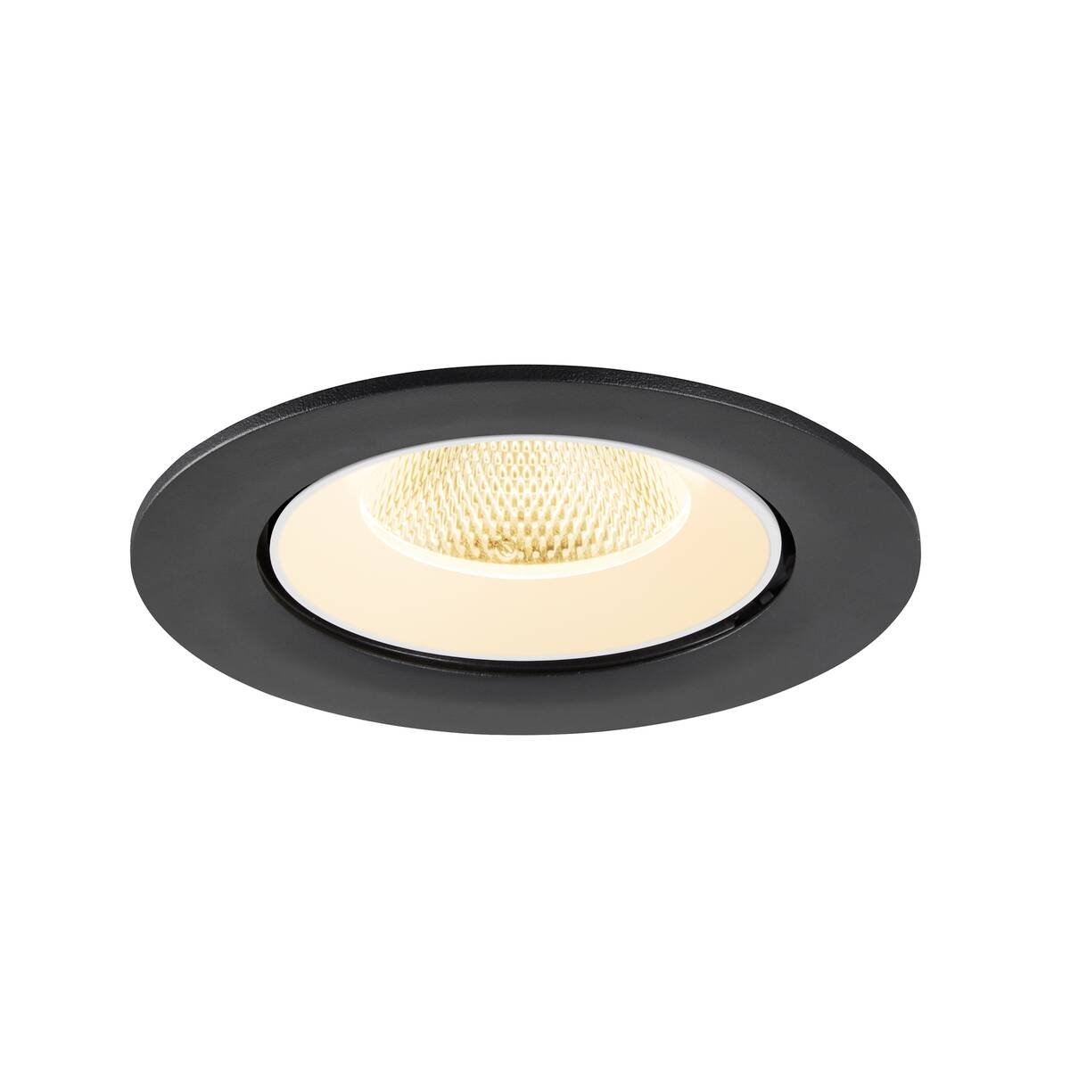 LA 1009722 NUMINOS® GIMBLE L Stropní vestavné svítidlo, 3000 K, 20°, IP20, kulaté, černé / bílé - BIG WHITE (SLV) (obrázek 4)