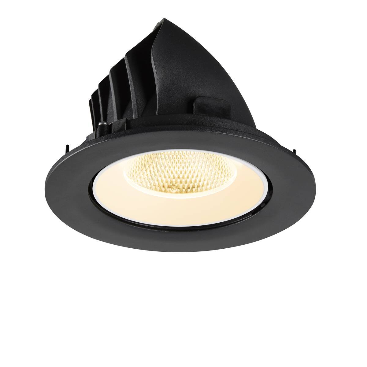 LA 1009722 NUMINOS® GIMBLE L Stropní vestavné svítidlo, 3000 K, 20°, IP20, kulaté, černé / bílé - BIG WHITE (SLV) (obrázek 7)