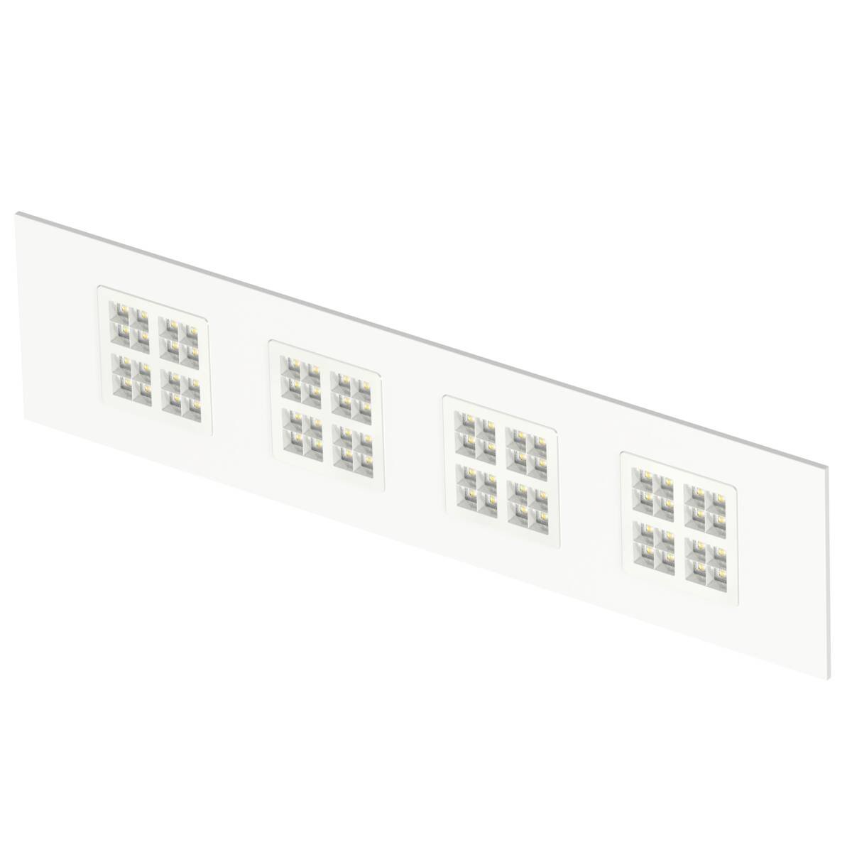 LA 1010124 PAVANNO 1200/300 45 830/840/850 WB WH UGR19 DALI - BIG WHITE (SLV) (obrázek 4)