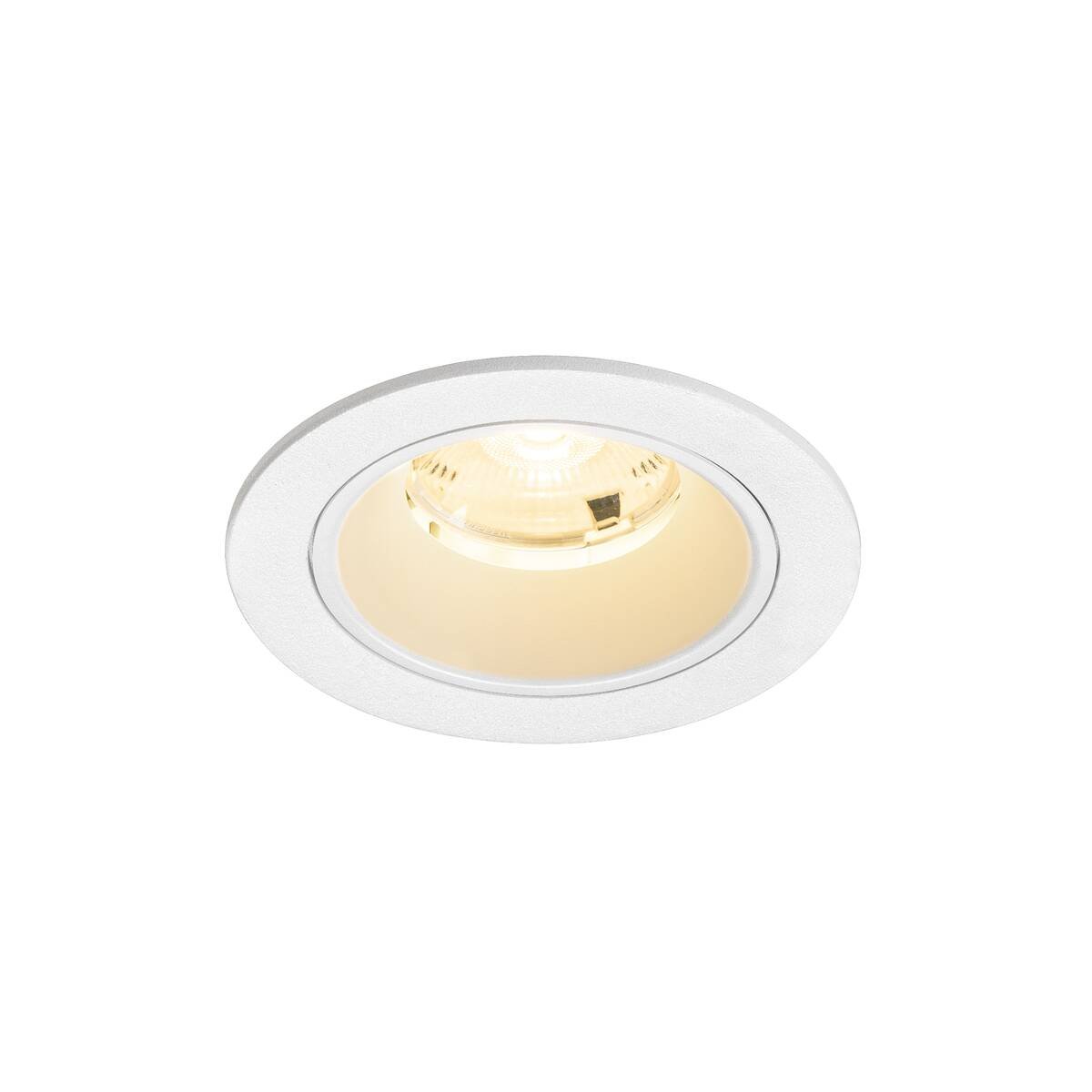 Levně LA 1009461 NUMINOS® S Stropní vestavné svítidlo, 3000 K, 20°, IP20, kulaté, bílé - BIG WHITE (SLV)
