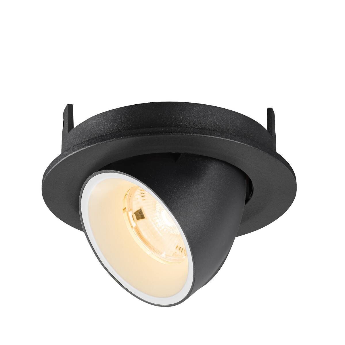 LA 1009380 NUMINOS® GIMBLE S Stropní vestavné svítidlo, 2700 K, 20°, IP20, kulaté, černé / bílé - BIG WHITE (SLV) (obrázek 5)