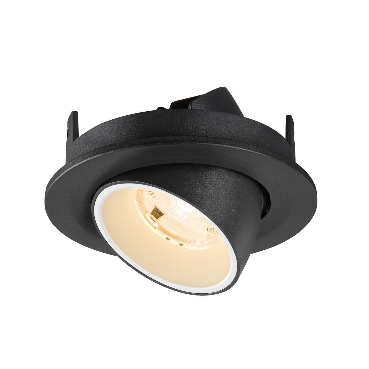 LA 1009380 NUMINOS® GIMBLE S Stropní vestavné svítidlo, 2700 K, 20°, IP20, kulaté, černé / bílé - BIG WHITE (SLV) (obrázek 6)