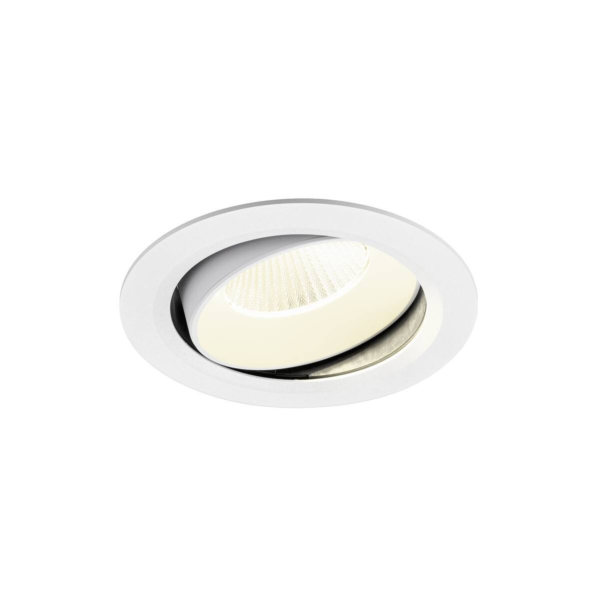 LA 1010021 NUMINOS® MOVE XL Stropní vestavné svítidlo, 4000 K, 40°, IP20, kulaté, bílé - BIG WHITE (SLV)
