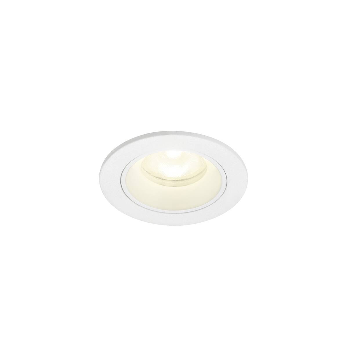 LA 1009323 NUMINOS® XS Stropní vestavné svítidlo, 4000 K, 55°, IP20, kulaté, bílé - BIG WHITE (SLV)