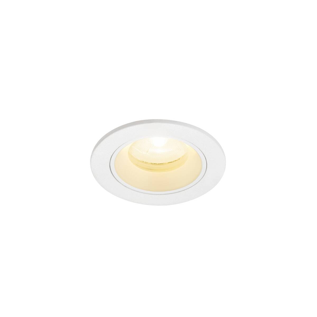 LA 1009299 NUMINOS® XS Stropní vestavné svítidlo, 3000 K, 20°, IP20, kulaté, bílé - BIG WHITE (SLV)